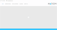 Desktop Screenshot of mationasia.com
